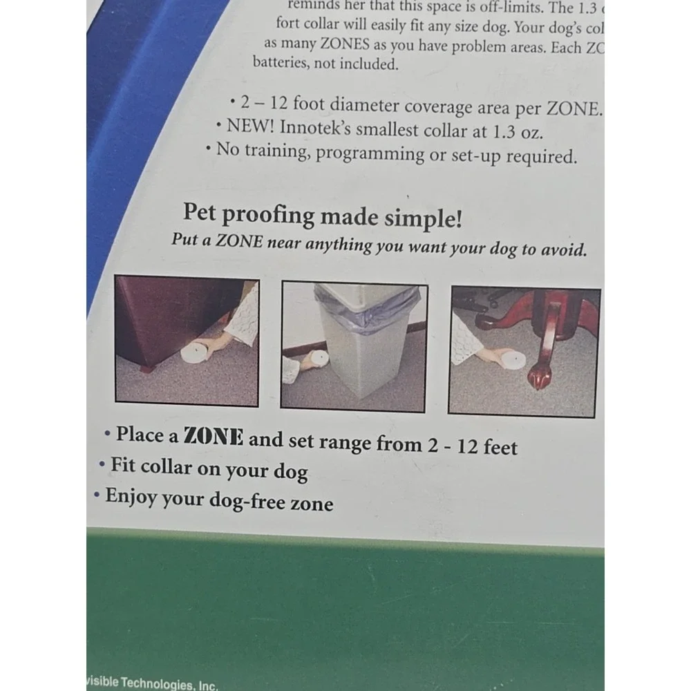 Brand New Innotex‎ ZND-1200 Instant Pet Barrier with 1 Zone